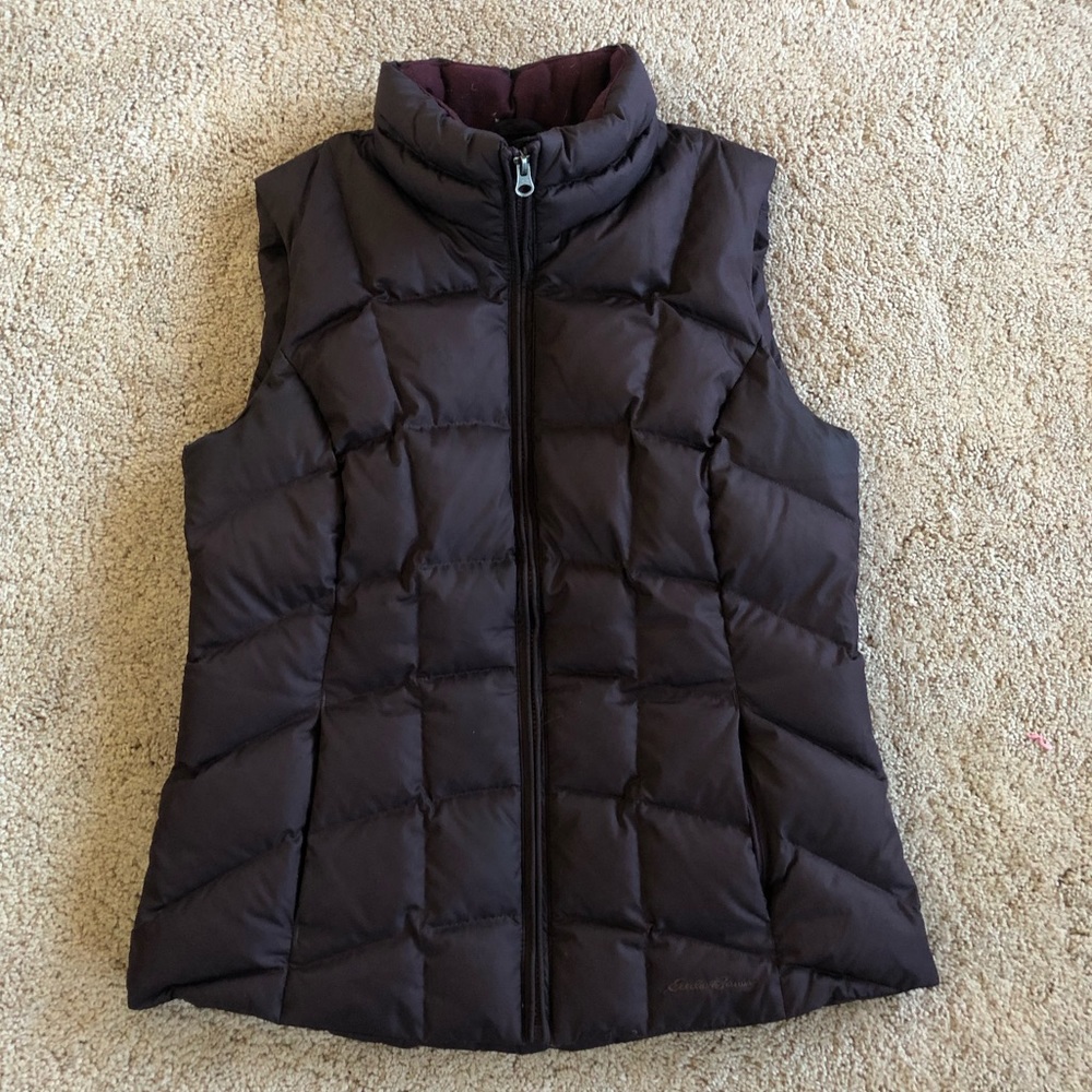 Eddie Bauer Down Vest 650 EUC